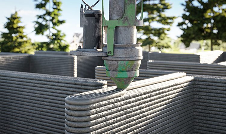 3d printed concrete to improve housing in US