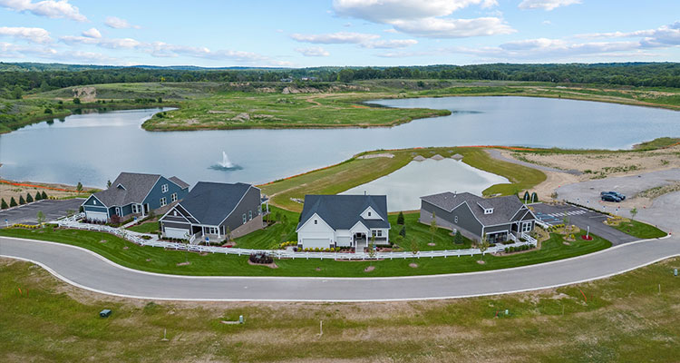 Retirement village in the American Midwest