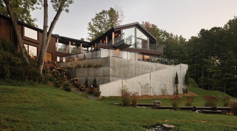 Hovey Residence by 1628 - ranch style house Image: Courtesy of Stéphane Groleau