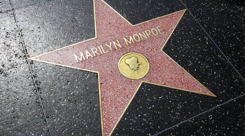 Star of MARILYN MONROE on Hollywood Walk of Fame