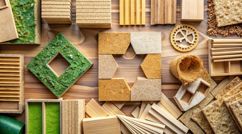 Different sustainable building materials for modern homes