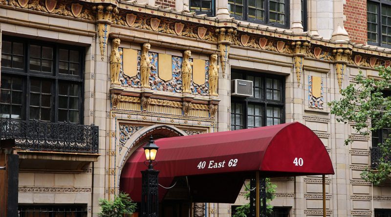 The luxurious bedroom of Ivana Trump's NYC townhouse