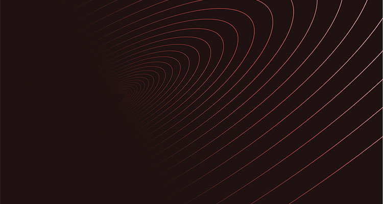 modern oval curve line pattern vector illustration with gradient, planetary orbit look alike, good for backgrounds, banner, presentation