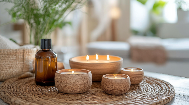 A calm, softly lit room designed for sensory-friendly living