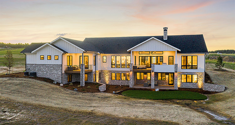 "The Wray Farmhouse," a floor plan by Camerata Homes