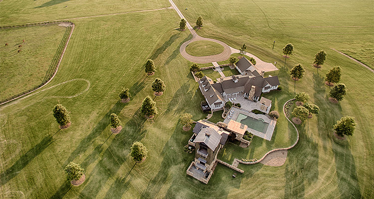Belvedere, a magnificent gated estate in the Middleburg Hunt countryside, which was built by Howell Builders