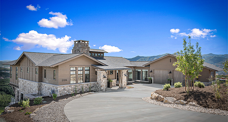 a custom home, built by Stonybrook Homes