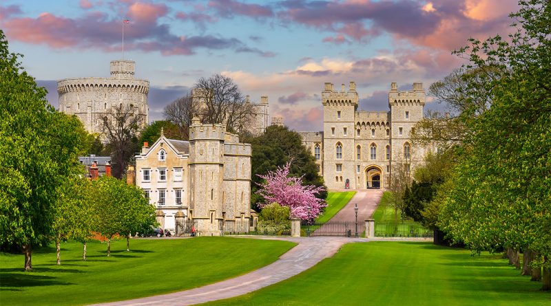 Exterior of Forest Lodge Windsor, the new home of Prince William and Kate Middleton