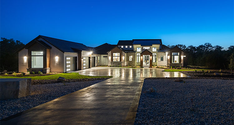 Luxury home by KC Custom Homes