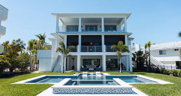 Bluewater Construction luxury hurricane proof house
