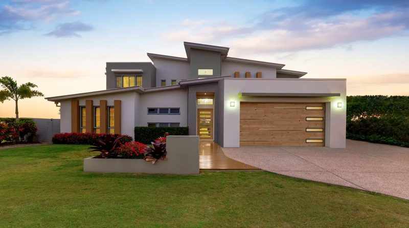 Modern steel garage door by Clopay