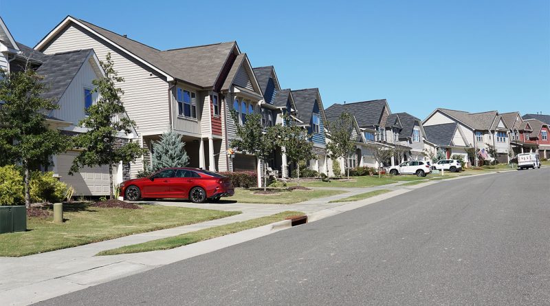 Map highlighting U.S. cities where home prices are forecast to decline in 2026