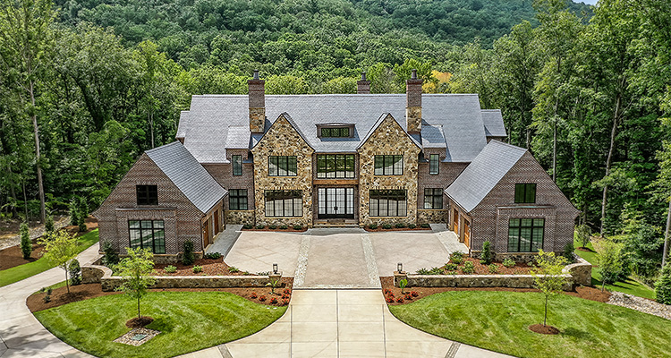 a large, luxurious English Manor-style mansion located in the Buckhead's Tuxedo Park area of Atlanta, Georgia