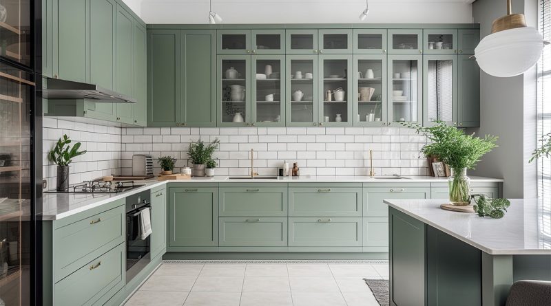 Modern kitchen with RTA Cabinets