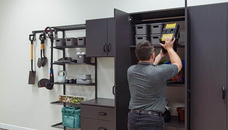 Organized Living garage storage solutions