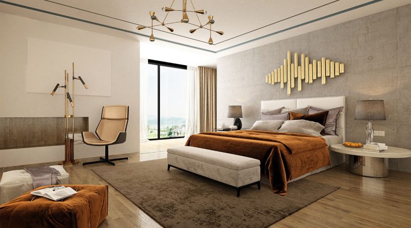 Luxury home interior at night prepared for a buyer sleepover in Beverly Hills estate