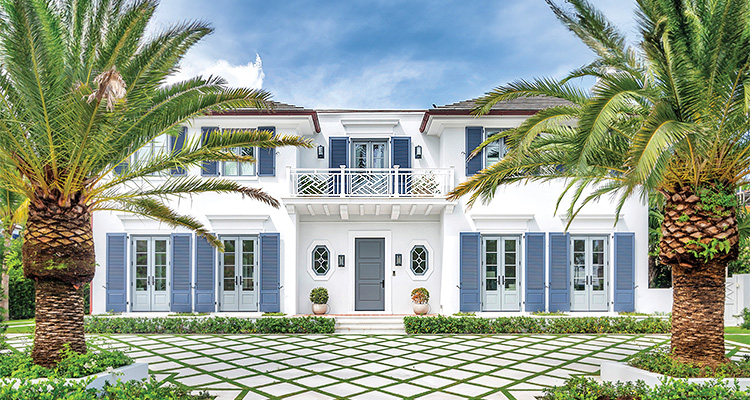 a luxurious, custom-designed waterfront residence