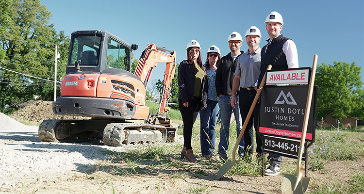 Team Breaking Ground at Lebanon Landing