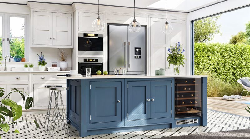 Modern 2026 home interior featuring warm kitchen design and spa inspired bathroom design with natural materials and smart technology